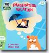 *Imagination Vacation (A Color-Foil Shapes Book)* by Sherry Gerstein, illustrated by Andy Bennett