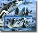 *A Pod of Orcas: A Seaside Counting Book* by Sheryl McFarlane, illustrated by Kirsti Anne Wakelin